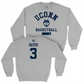 Legacy Collection: UConn Women's Basketball Sport Grey Varsity Crew - Tiffany Hayes | #3