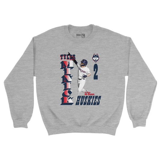 EXCLUSIVE RELEASE: Tyler Minick Letter Sport Grey Crew