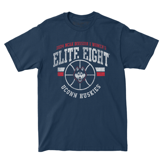 UCONN WBB 2024 Elite Eight T-shirt by Retro Brand