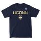 UCONN WBB 2024 Final Four Golden Print Navy T-shirt by Retro Brand