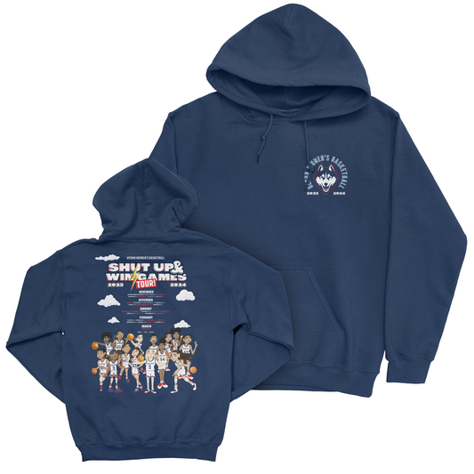 LIMITED RELEASE - UConn WBB 23-24 Tour Hoodie