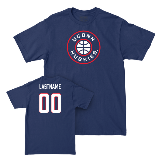 Navy Men's Basketball Hardwood Tee - Andrew Hurley