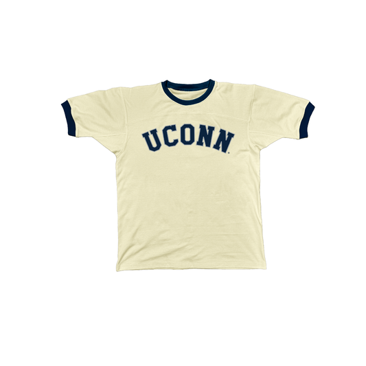 UConn Retro Ringer Tee