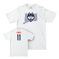 Football White Bleed Blue Comfort Colors Tee   - Javonte Vereen