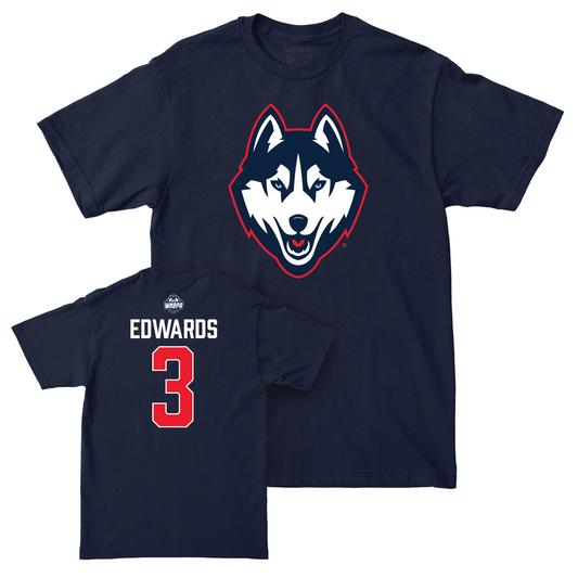 Legacy Collection: UConn Women's Basketball Navy Legacy Tee - Aailyah Edwards | #3