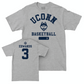 Legacy Collection: UConn Women's Basketball Sport Grey Varsity Tee - Aaliyah Edwards | #3