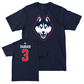 Legacy Collection: UConn Women's Basketball Navy Legacy Tee - Diana Taurasi | #3