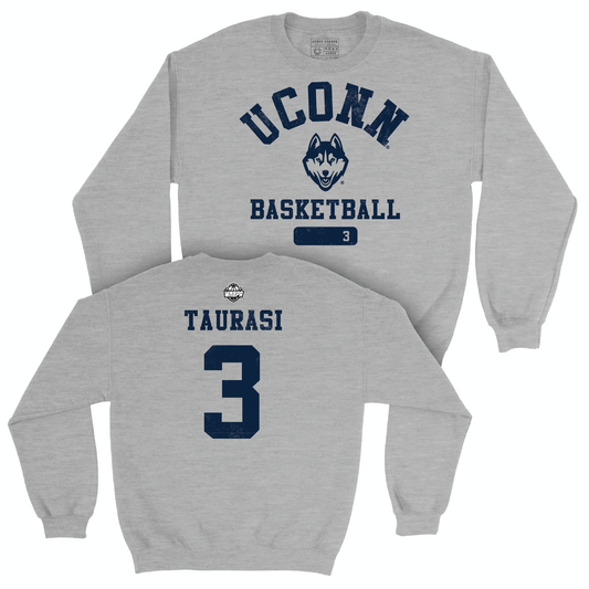 Legacy Collection: UConn Women's Basketball Sport Grey Varsity Crew - Diana Taurasi | #3