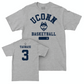 Legacy Collection: UConn Women's Basketball Sport Grey Varsity Tee - Diana Taurasi | #3