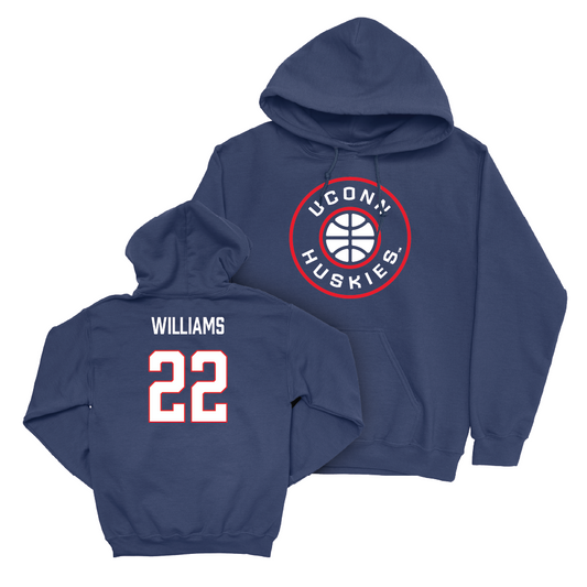Navy Women's Basketball Hardwood Hoodie  - Serah Williams