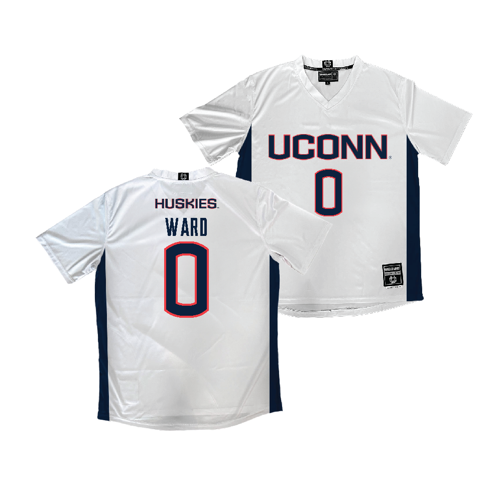 UConn Women's Soccer White Jersey - Mary Kate Ward | #0