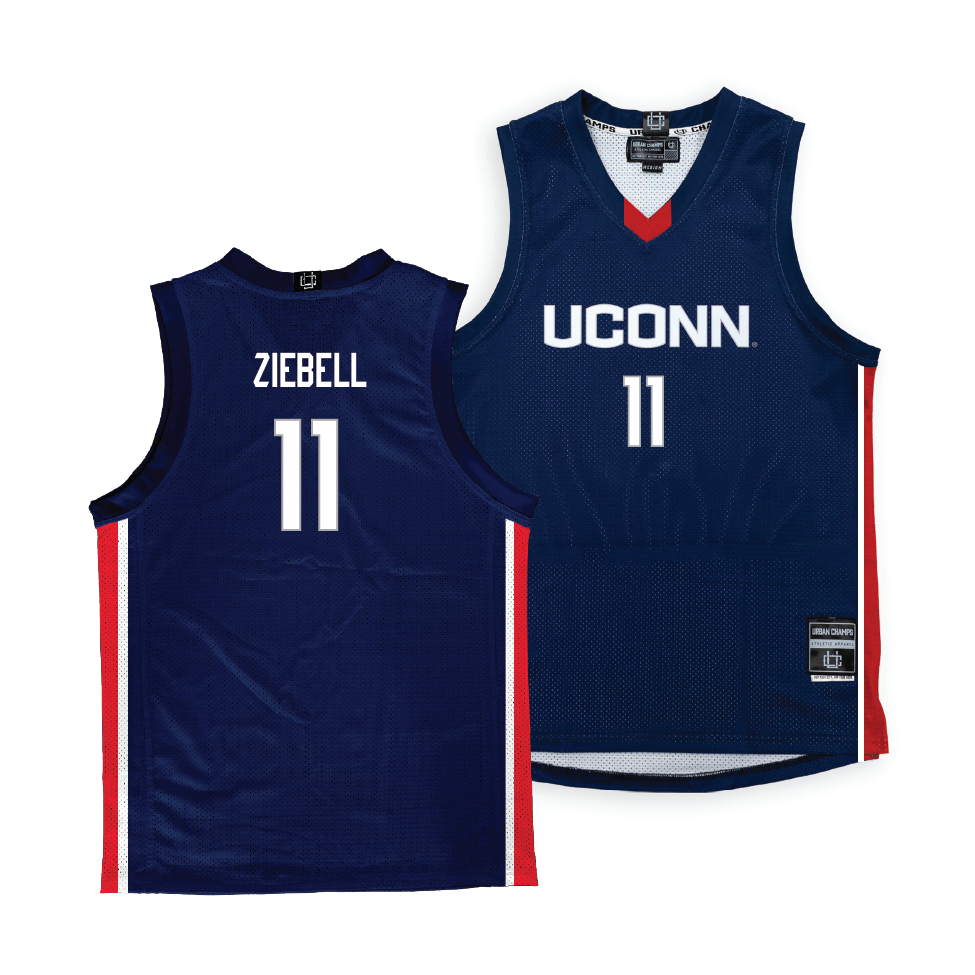 Navy Women's Basketball UConn Jersey - Allie Ziebell