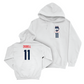 UConn Women's Basketball Logo White Hoodie  - Allie Ziebell