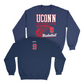 UConn Women's Basketball Hoops Navy Crew  - Kayleigh Heckel