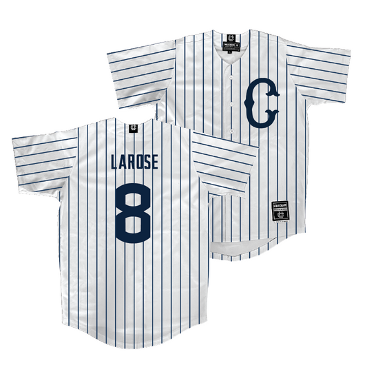 UConn Baseball White Jersey  - Jack LaRose