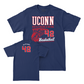 UConn Women's Basketball Hoops Navy Tee  - Gandy Malou-Mamel