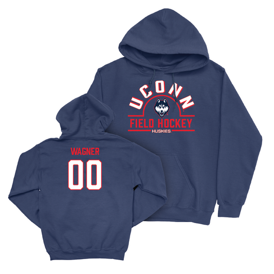 UConn Field Hockey Arch Navy Hoodie  - Avianna Wagner