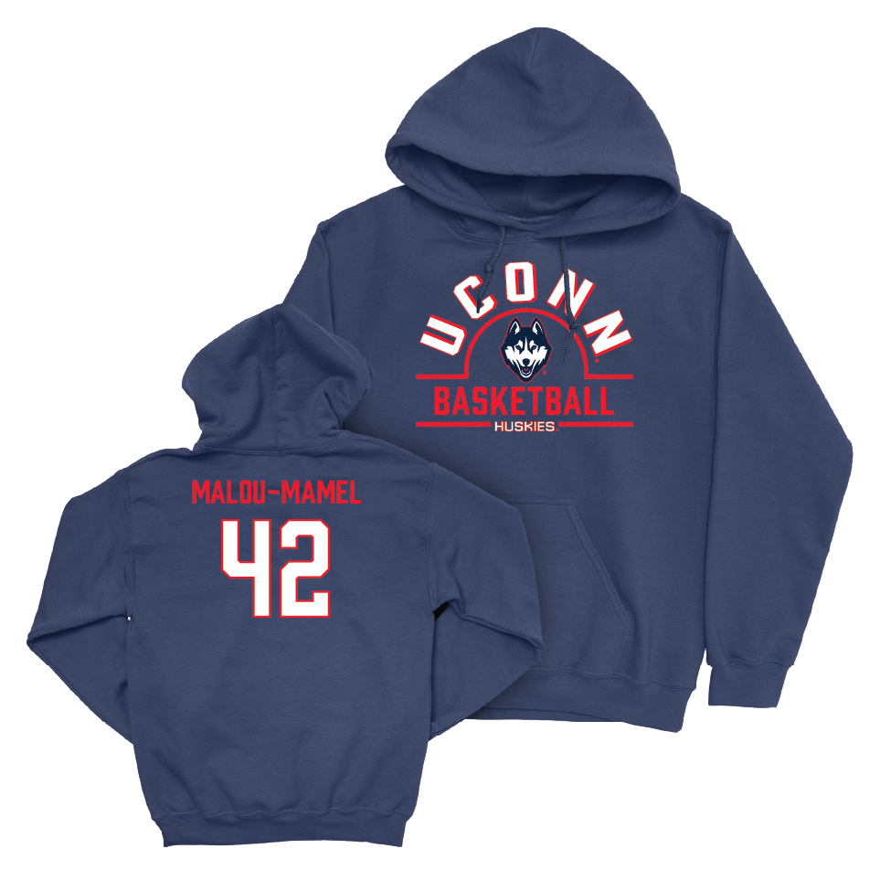 UConn Women's Basketball Arch Navy Hoodie  - Gandy Malou-Mamel
