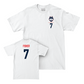 UConn Women's Basketball Logo White Comfort Colors Tee  - Kelis Fisher