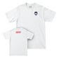 UConn Men's Track & Field Logo White Comfort Colors Tee  - Gabriel Cuffey