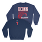 UConn Women's Basketball Hoops Navy Crew  - Kelis Fisher