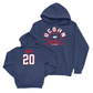 UConn Softball Arch Navy Hoodie  - Heidi Barber