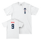 UConn Women's Basketball Logo White Comfort Colors Tee  - Kayleigh Heckel