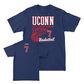 UConn Women's Basketball Hoops Navy Tee  - Kelis Fisher
