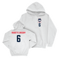 UConn Men's Soccer Logo White Hoodie   - Khaya Roudette Gregory