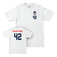 UConn Women's Basketball Logo White Comfort Colors Tee  - Gandy Malou-Mamel