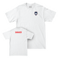 UConn Women's Rowing Logo White Comfort Colors Tee  - Emma Danaher
