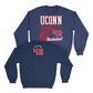 UConn Women's Basketball Hoops Navy Crew  - Gandy Malou-Mamel