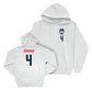 UConn Football Logo White Hoodie   - Thai Bowman